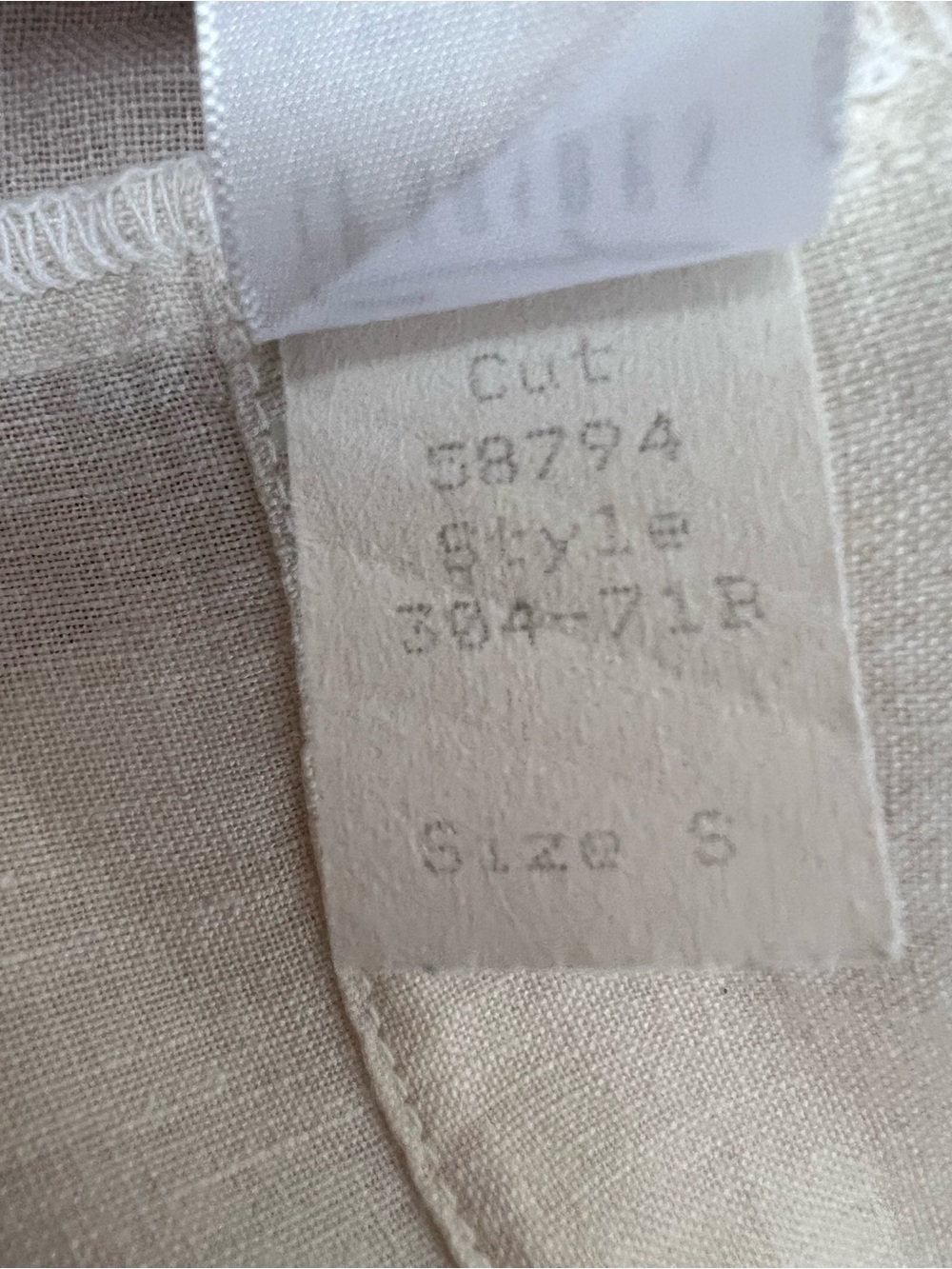 CP Shades White Jackson Linen Tunic Top Shirt Dress in Size S - Picture 8 of 10